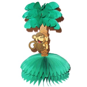 RTD-1700 : Tropical Monkey and Tree Centerpiece at SailorHats.net