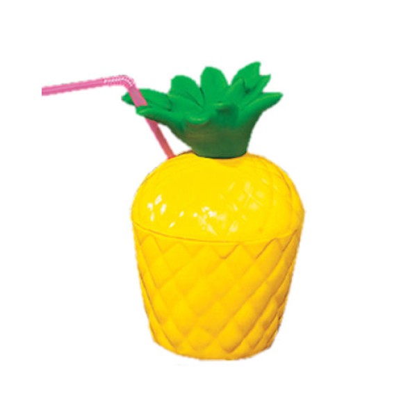 Plastic Pineapple Cup Luau Party Tiki Drinkware Hawaiian Summer BBQ Birthday Plastic Pineapple Cup Luau Party Tiki Drinkware Hawaiian Summer BBQ Birthday