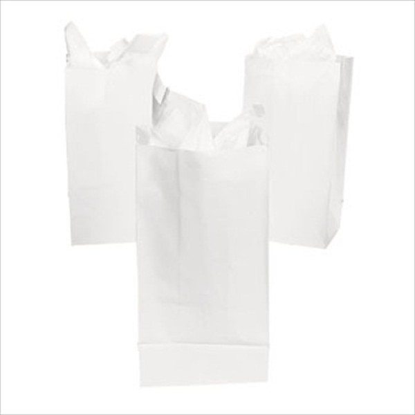 White Paper Treat Bags