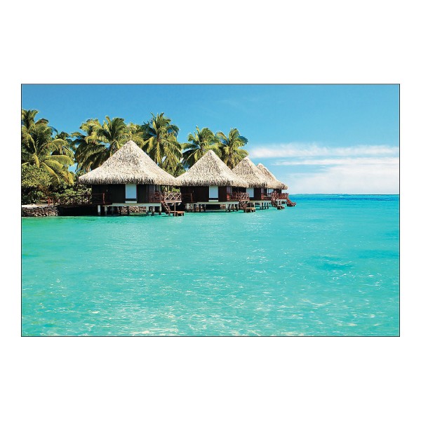 Tropical Cabana Backdrop Banner Tropical Cabana Backdrop Banner