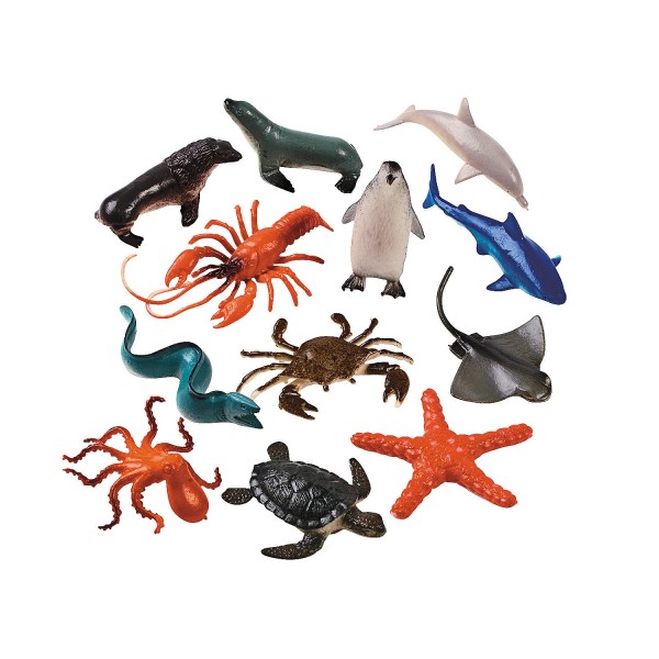 Assorted Sea Life Toy Figures Assorted Sea Life Toy Figures