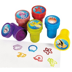 RTD-3357 : Assorted Sea Life Animal Stamper at SailorHats.net