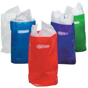 RTD-355524 : 24pc Assorted Color Plastic Party Favor Bags Medium 8.5x12 Goodie Treat Gift Sacks at SailorHats.net RTD-355524 : 24pc Assorted Color Plastic Party Favor Bags Medium 8.5x12 Goodie Treat Gift Sacks at SailorHats.net