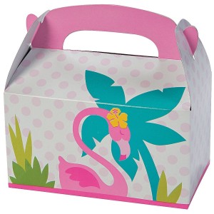 RTD-3572 : Flamingo Tropical Treat Boxes at SailorHats.net