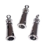 3D Metal Lighthouse Charms Antique Silver 3D Metal Lighthouse Charms Antique Silver