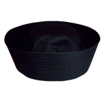 Child's Deluxe Sailor Hat Size 58cm Large - Black